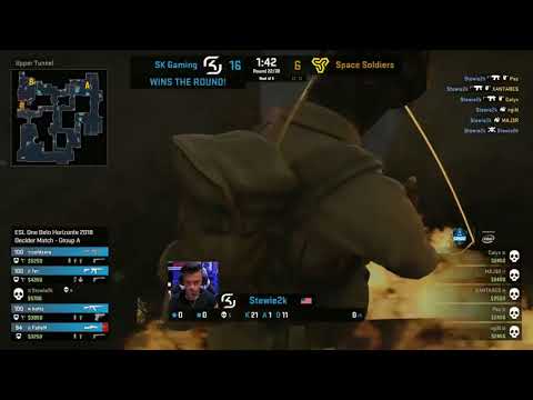 Stewie2k insane MP9 Ace - SK Gaming vs Space Soldiers