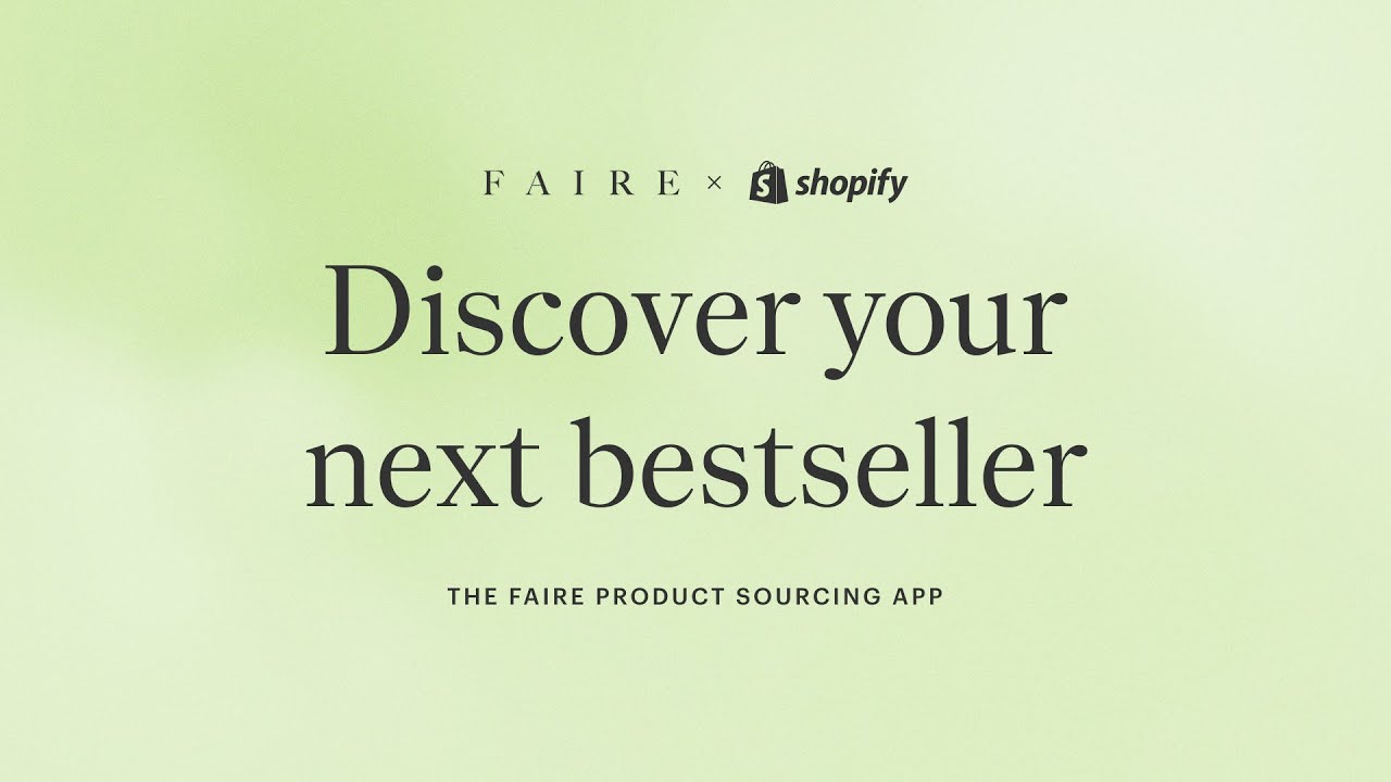 Faire: Buy Wholesale Demo