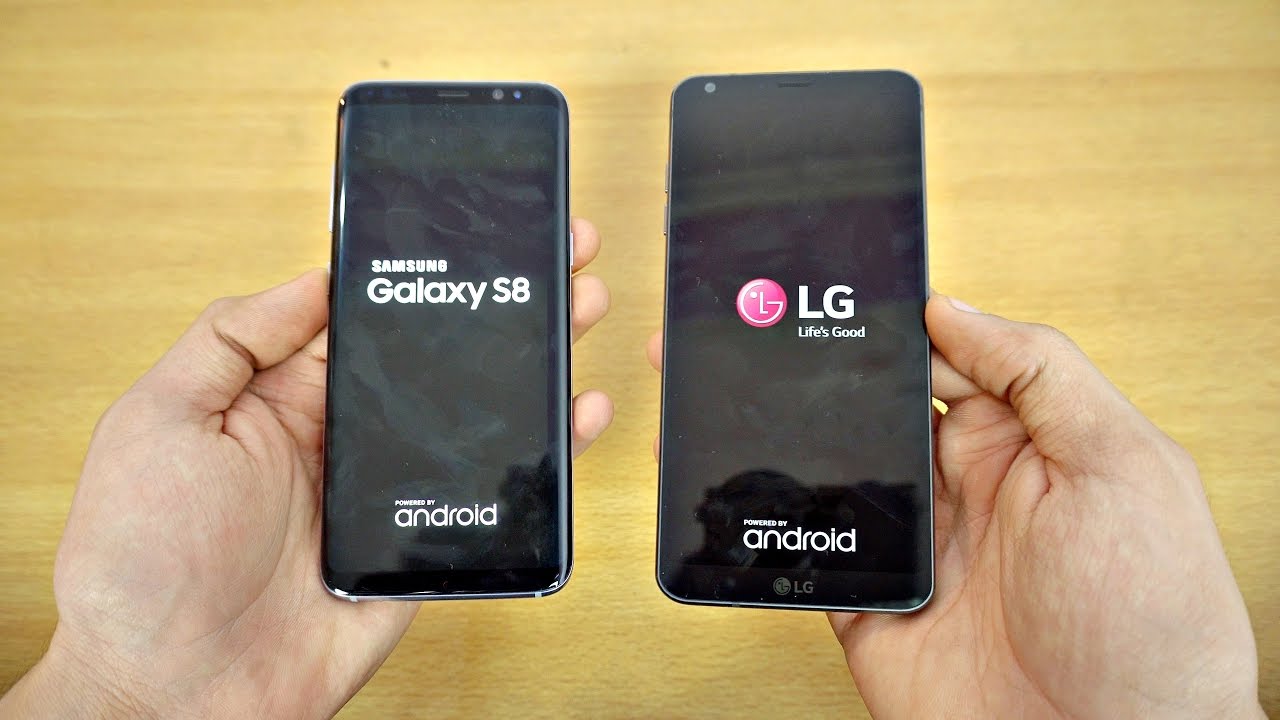 Samsung Galaxy S8 vs LG G6 - Speed Test! (4K)