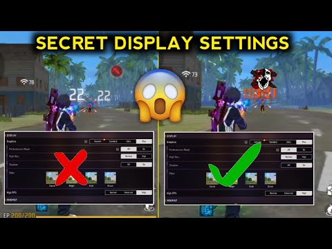 99% Player Yehi Galti Karte Hain ! Best Display Settings for free fire after update|