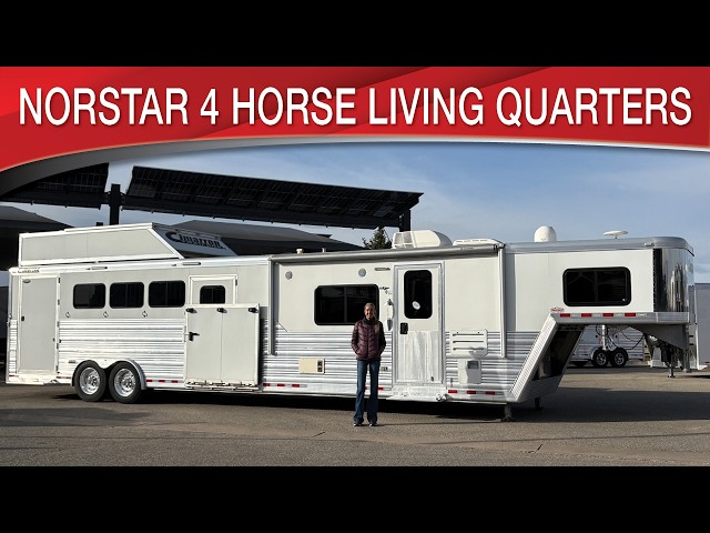 Preview image of Cimarron Norstar 4 Horse Living Quarters youtube video