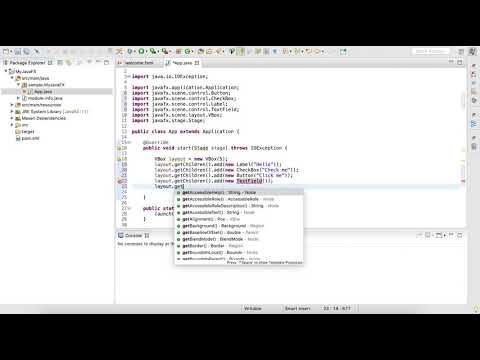 Java Tutorial: JavaFX UI