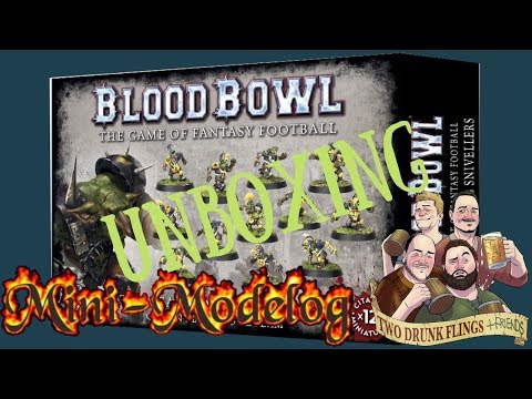 Unboxing of Scarcrags Snivellers Goblin Team
