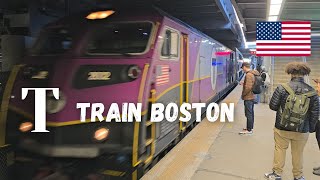 Riding America's Oldest Subway | The Boston T 4K