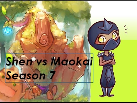 OTP Shen Top vs Maokai Season 7 - Placements
