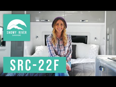 Snowy River Caravans - Walkthru video of SRC22F (family caravan)