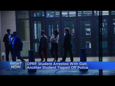 OPRF student arrested with gun; another student tipped off police
