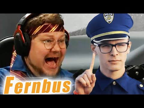 BUSFAHRER Kalle KLAUT Polizeiauto 👮‍♂️ | Fernbus Simulator