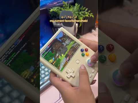 chunky gameboy (Anbernic rg406v) #gaming #retro #videogameconsole #cozy  #handheldgaming