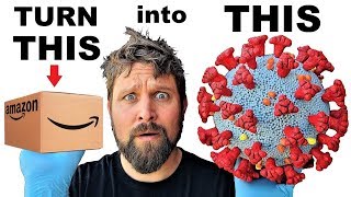 How To make the Coronavirus from Amazon boxes