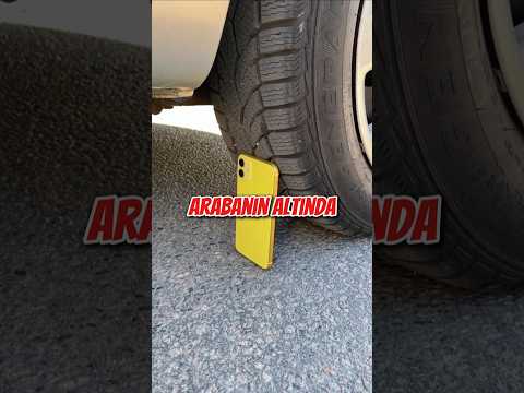 Telefonun arabanın altında kaldı! Hangi yeni telefonu alırdın? 📱📳