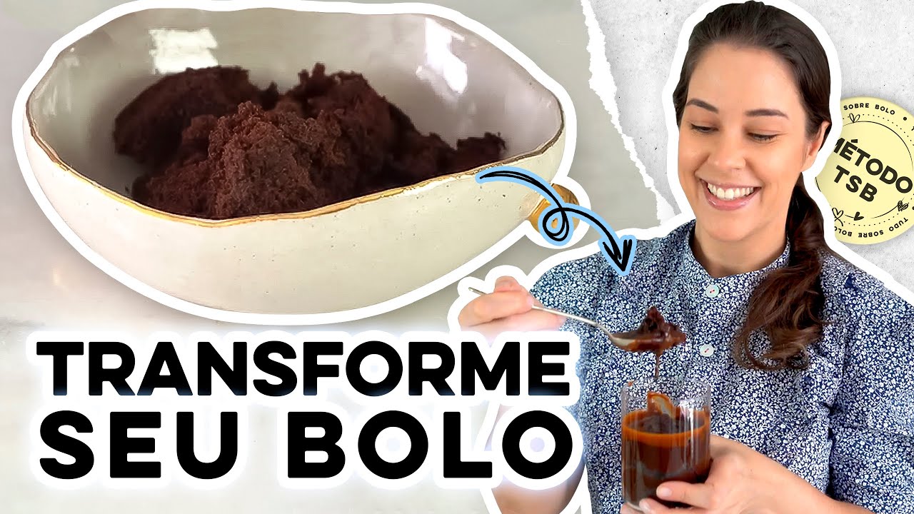 Transforme seu bolo | bolo no pote de chocolate