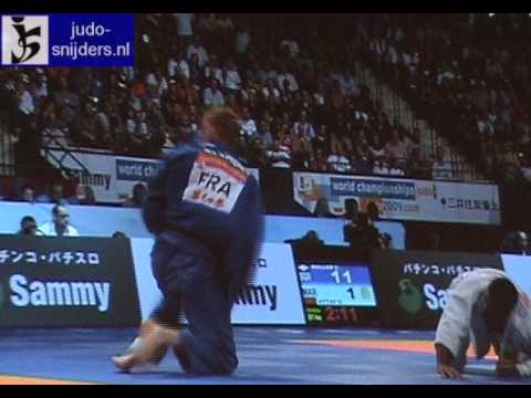 Judo 2009 Rotterdam: Clerget (FRA) - Elias (BRA) [-81kg].
