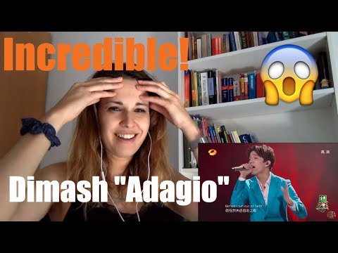Dimash "Adagio" Video reaction