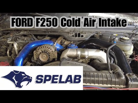 Ford F250 Cold Air Intake Kit Installation (How-To)