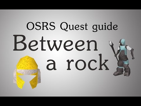 [OSRS] Between a rock quest guide