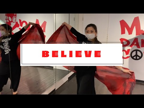 Fusion veil bellydance choreography“Believe “(Cher)