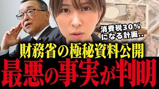 消費税30%!?財務省の恐ろしい増税計画について暴露します....【さとうさおり/消費税/増税/減税】