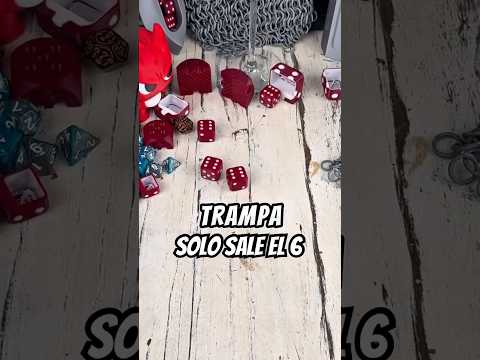 Dados trampa impresos en 3D - Dados cargados