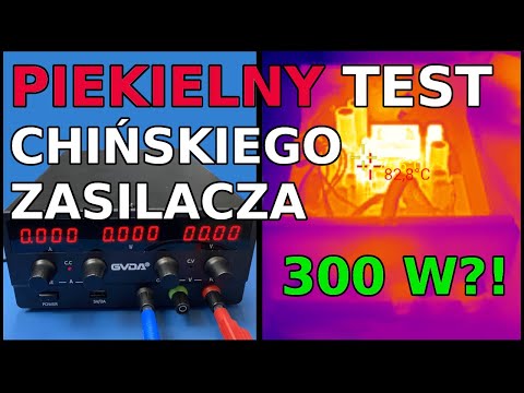 GVDA SPS H3010 - Przetestowałem i rozebrałem chiński zasilacz laboratoryjny. Co z tego wyszło?