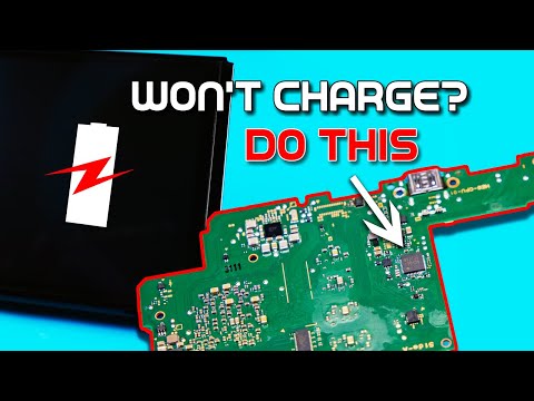 OLED Switch Charging Chip Replacement Guide - M92T36