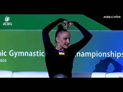 Polina Karika Ball Qual 28,100 - World Championships Rio de Janeiro 2025