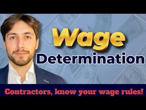 Sam Wage Determination