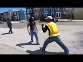 When Pro Fighters Fight Back Hard