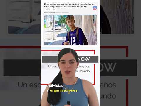Excarcelan a adolescente detenido tras protestas en Cuba