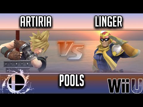 Smash'N'Splash 4  Pools -  Artiria (Cloud) vs  Linger (captainfalcon)
