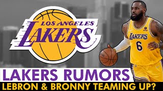 LeBron James LEAVING The Lakers This Offseason To Play With Bronny James? Spencer Dinwiddie Latest