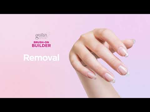 Brush On Builder Gel - Removal