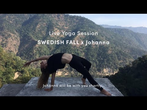 SWEDISH FALL LIVE Hatha Yoga Legs and Balance 30 min with Johanna