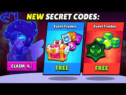NEW Secret Codes For FREE Event Rewards! 16 Lunar New Year Freebies & More! | Brawlentines Date 2