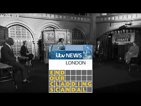 Cladding Scandal - London Mayoral Debate - ITV London News - 22/04/21