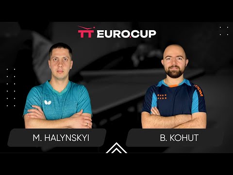 16:30 Mykola Halynskyi - Bohdan Kohut 04.02.2025 TT Euro.Cup Ukraine Elite. TABLE 4