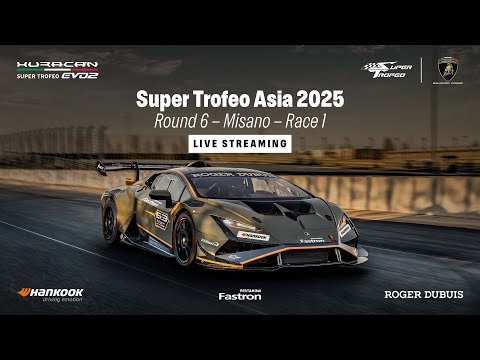 Lamborghini Super Trofeo Asia 2025 - Misano, Race 1
