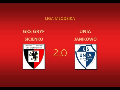 Skrót meczu trampkarzy GKS Gryf Sicienko - Unia Janikowo 2:0