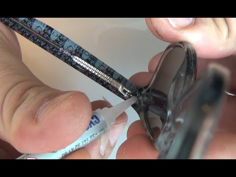 Zoom sur les colles utilisées en optique-lunetterie