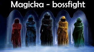 Magicka (last but one) bossfight: Grimnir the Dark Lord