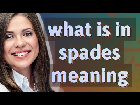 In spades | meaning of In spades