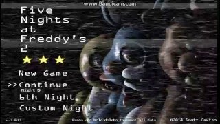 3 STARS!! FNaF 2 20 mode COMPLETE!