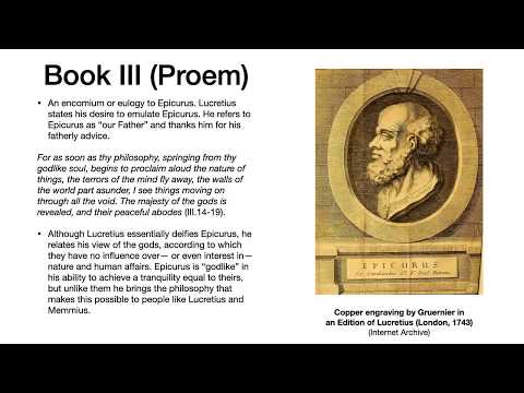 Lucretius De Rerum Natura 3