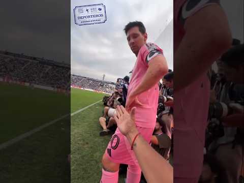 MESSI va a cobrar un corner y te SALUDA antes 👑⚽️🙌 ALIANZA vs INTER MIAMI