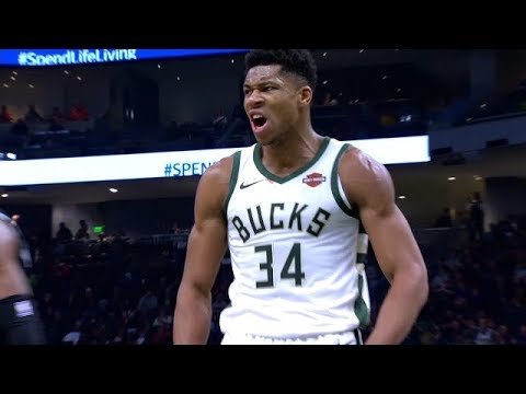 Giannis Antetokounmpo Highlights vs Pistons RS19G23 - 15 Pts, 8 Rebs, 5 Asts (05.12.18)