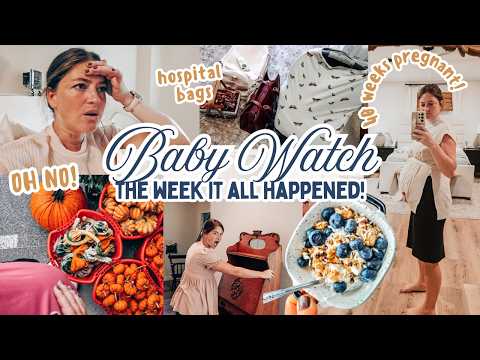 BABY WATCH!-- the week baby #5 arrived (we were not ready!)