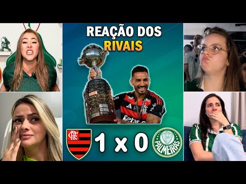 React to Flamengo 1-0 Palmeiras - reactions from Palmeiras fans to the Libertadores final.