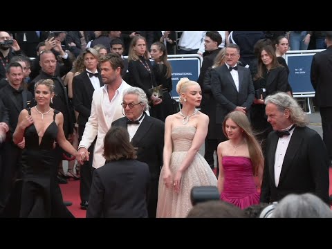 Video Thumbnail: Cannes: red carpet for George Miller's ‘Furiosa: A Mad Max Saga’ | AFP