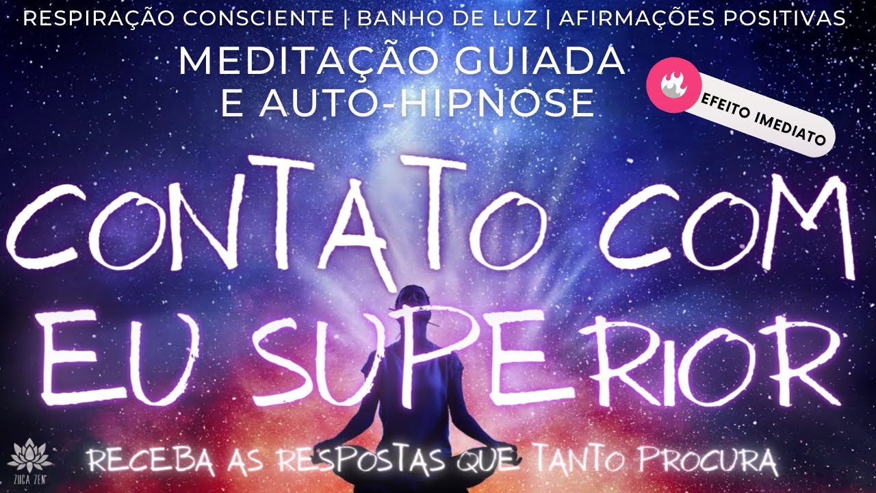 TUDO VAI MUDAR EM ALGUNS MINUTOS | Meditação Guiada e Auto hipnose | CONTATO COM EU SUPERIOR | 432Hz
