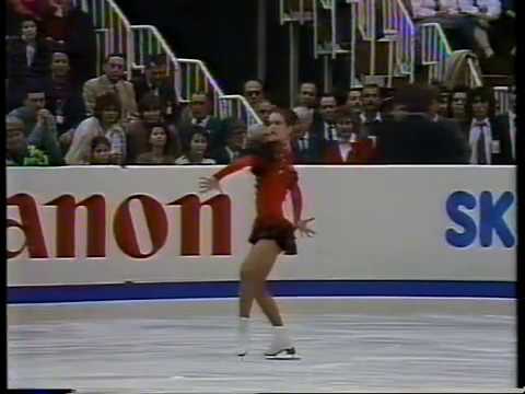 1988 WC FP - Katarina Witt (GDR)